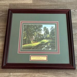 Crystal Skelley Framed Triple Matted Print Augusta National 12th Hole